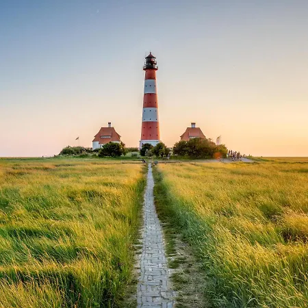Vogelzug, Fuer 4 Persoen - Erwachsene Oder - In De Feerjenhusen Am Haubarg Von Vollerwiek, Fertigstellung April 2020 דירה